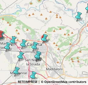 Mappa Via Petrarelle, 81100 Caserta CE, Italia (6.08857)