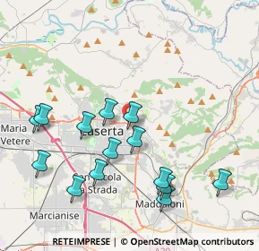 Mappa Via Petrarelle, 81100 Caserta CE, Italia (4.52071)