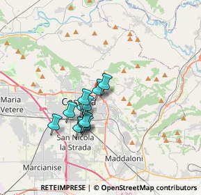 Mappa Via Petrarelle, 81100 Caserta CE, Italia (2.74273)