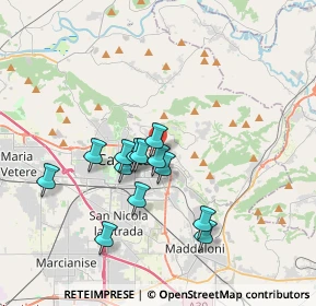 Mappa Via Petrarelle, 81100 Caserta CE, Italia (3.29)