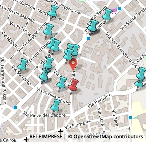 Mappa Vicolo Catania, 70026 Modugno BA, Italia (0.132)