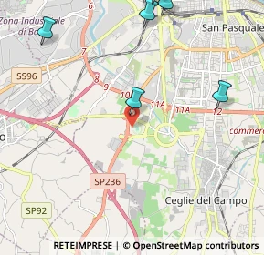 Mappa Stadio San Nicola, 70124 Bari BA, Italia (3.775)