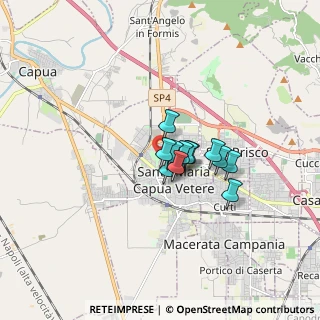 Mappa Strada III Tifatina, 81055 Santa Maria Capua Vetere CE, Italia (0.99923)