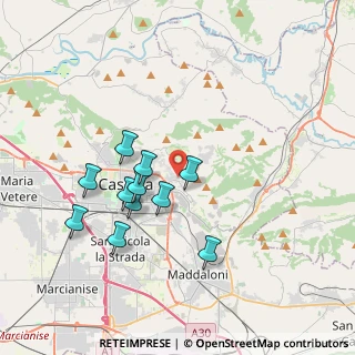 Mappa Vicolo R. Bronchi, 81100 Caserta CE, Italia (3.59364)