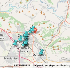 Mappa Vicolo R. Bronchi, 81100 Caserta CE, Italia (3.59083)