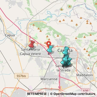 Mappa Via San Giovanni, 81020 Casagiove CE, Italia (3.99167)