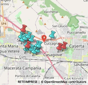 Mappa Via San Giovanni, 81022 Casagiove CE, Italia (1.67235)