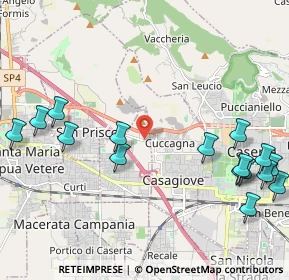 Mappa Via San Giovanni, 81022 Casagiove CE, Italia (2.90563)