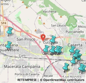 Mappa Via San Giovanni, 81022 Casagiove CE, Italia (2.97353)