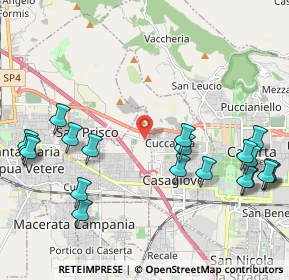 Mappa Via San Giovanni, 81022 Casagiove CE, Italia (2.8115)