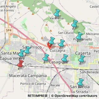 Mappa Via San Giovanni, 81020 Casagiove CE, Italia (2.4375)