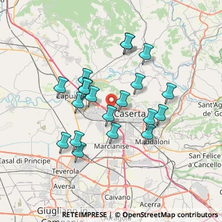 Mappa Via San Giovanni, 81020 Casagiove CE, Italia (7.036)