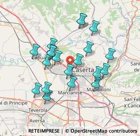 Mappa Via San Giovanni, 81022 Casagiove CE, Italia (7.036)