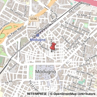 Mappa Via Palestro, 24, 70026 Modugno BA, Italia, 70026 Modugno, Bari (Puglia)
