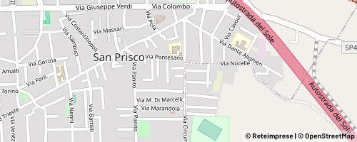 Mappa San Prisco