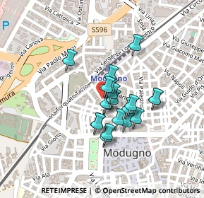 Mappa Via XX Settembre, 70026 Modugno BA, Italia (0.16)