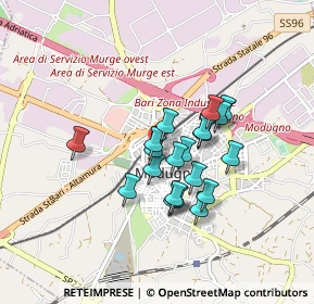 Mappa Via XX Settembre, 70026 Modugno BA, Italia (0.6825)