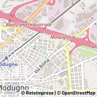 Mapa Modugno