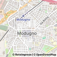 Mapa Modugno
