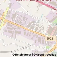 Mapa Modugno
