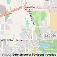 Mapa Casagiove