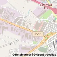 Mapa Modugno