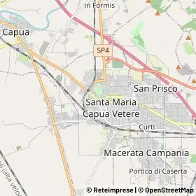 Mappa Santa Maria Capua Vetere
