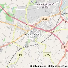 Mappa Modugno