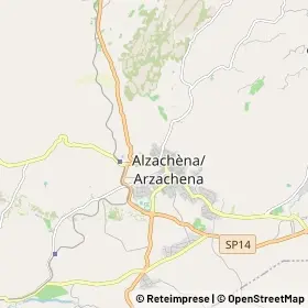 Mappa Arzachena