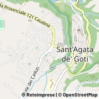Mapa Sant'Agata de' Goti