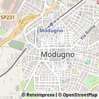 Hartă Modugno