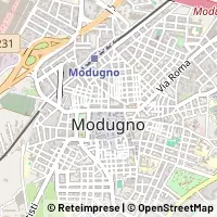 Mapa Modugno