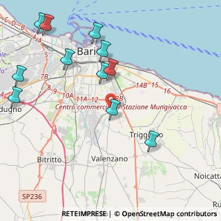 Mappa SP 80, 70125 Bari BA, Italia (5.34636)