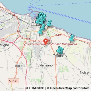 Mappa SP 80, 70125 Bari BA, Italia (4.2705)