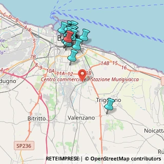 Mappa SP 80, 70125 Bari BA, Italia (4.4945)