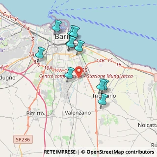 Mappa SP 80, 70125 Bari BA, Italia (3.77545)