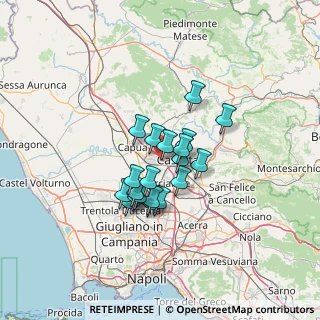 Mappa Via P. A. Iannotta, 81020 Casapulla CE, Italia (10.094)