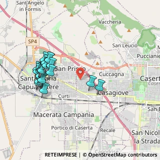 Mappa Via P. A. Iannotta, 81020 Casapulla CE, Italia (2.17)