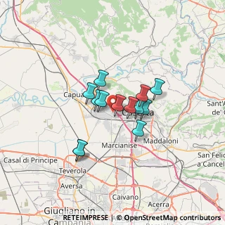 Mappa Via P. A. Iannotta, 81020 Casapulla CE, Italia (4.93923)