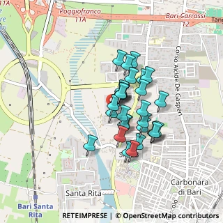 Mappa Via Rosario Livatino, 70124 Bari BA, Italia (0.33793)