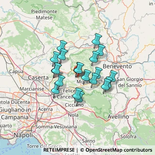 Mappa Contrada Tufiero, 82010 Bucciano BN, Italia (10.8625)