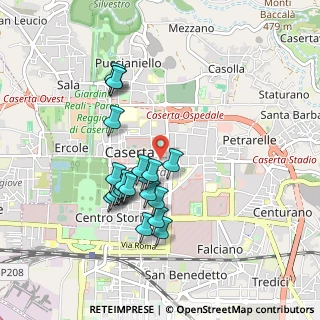 Mappa Via Tiziano, 81100 Caserta CE, Italia (0.891)