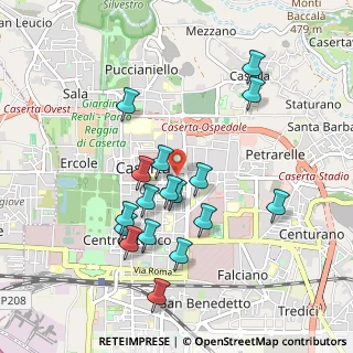 Mappa Via Tiziano, 81100 Caserta CE, Italia (0.97235)