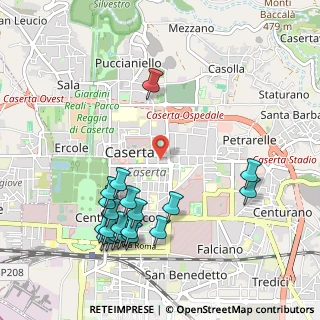 Mappa Via Tiziano, 81100 Caserta CE, Italia (1.2615)