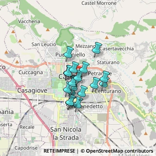 Mappa Via Tiziano, 81100 Caserta CE, Italia (1.20444)