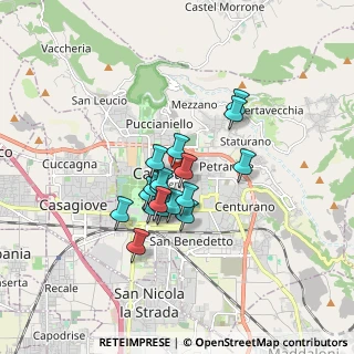 Mappa Via Tiziano, 81100 Caserta CE, Italia (1.29722)