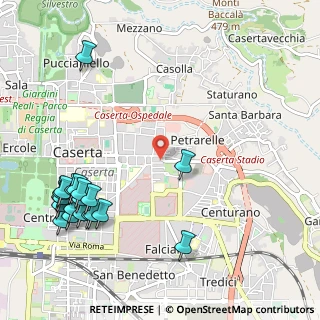 Mappa Piazza Generale Dalla Chiesa, 81100 Caserta CE, Italia (1.498)