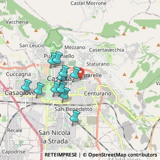Mappa Piazza Generale Dalla Chiesa, 81100 Caserta CE, Italia (1.82818)