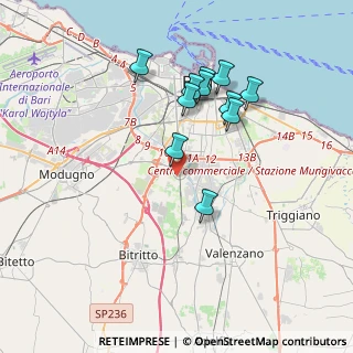 Mappa Strada Torremassimo Chiurla, 70124 Bari BA, Italia (3.62545)