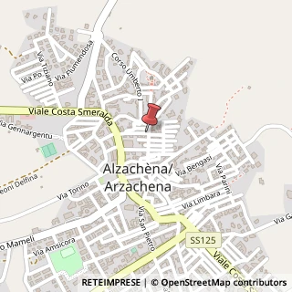 Mappa Corso G. Garibaldi, 19, 07021 Arzachena, Sassari (Sardegna)